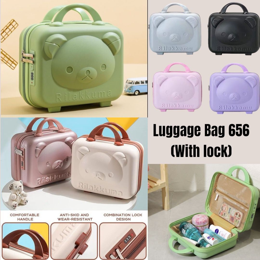 TEDDY LUGGAGE BAG 656